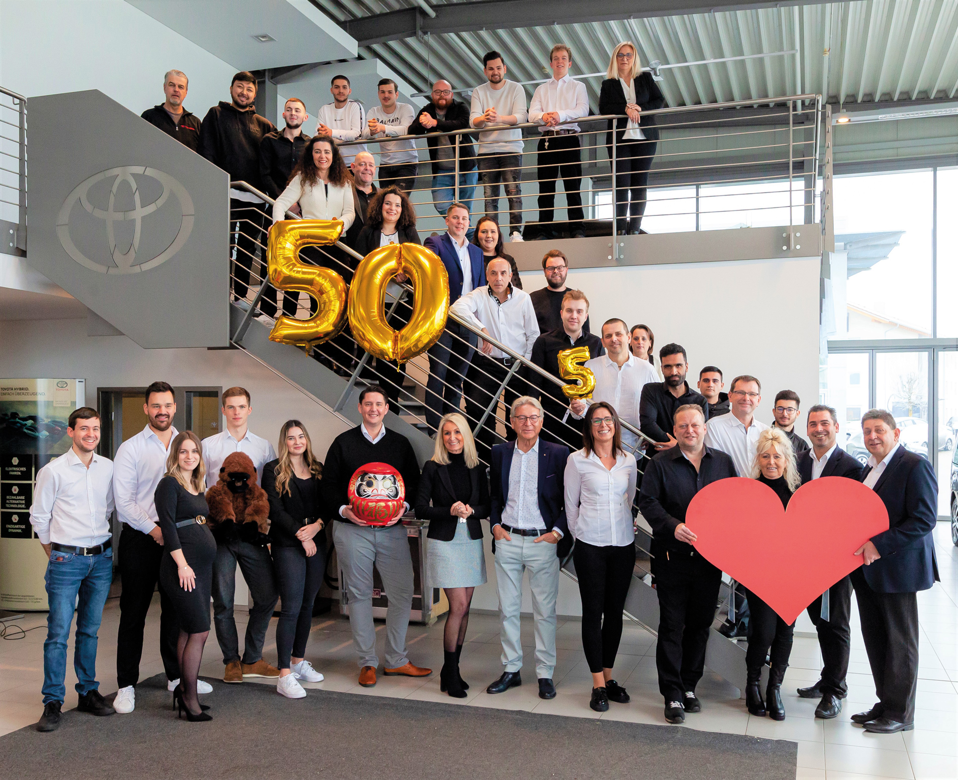 50 Jahre Autohaus TOYOTA Haslbeck in Mühldorf 1973 2023 aktiv.live